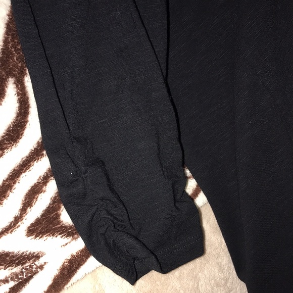 Style & co PL black long sleeved shirt 💕 - Picture 4 of 7